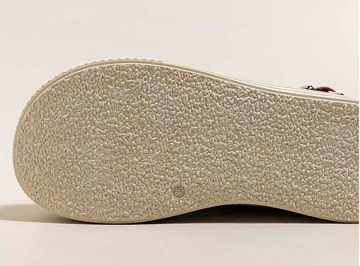 Bottines à semelle compensée pour femmes