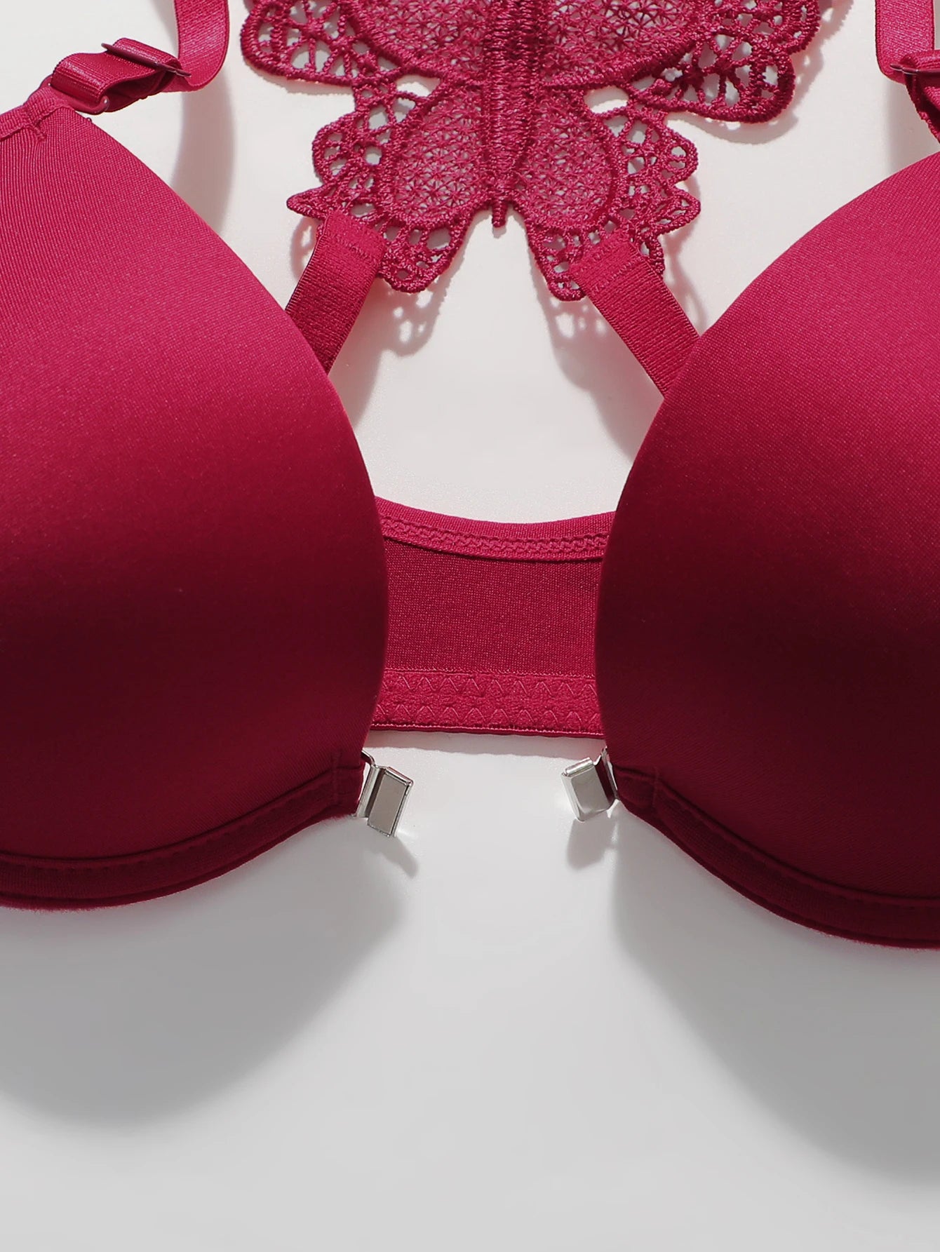 Ensemble de lingerie sexy en dentelle brodée pour femmes
