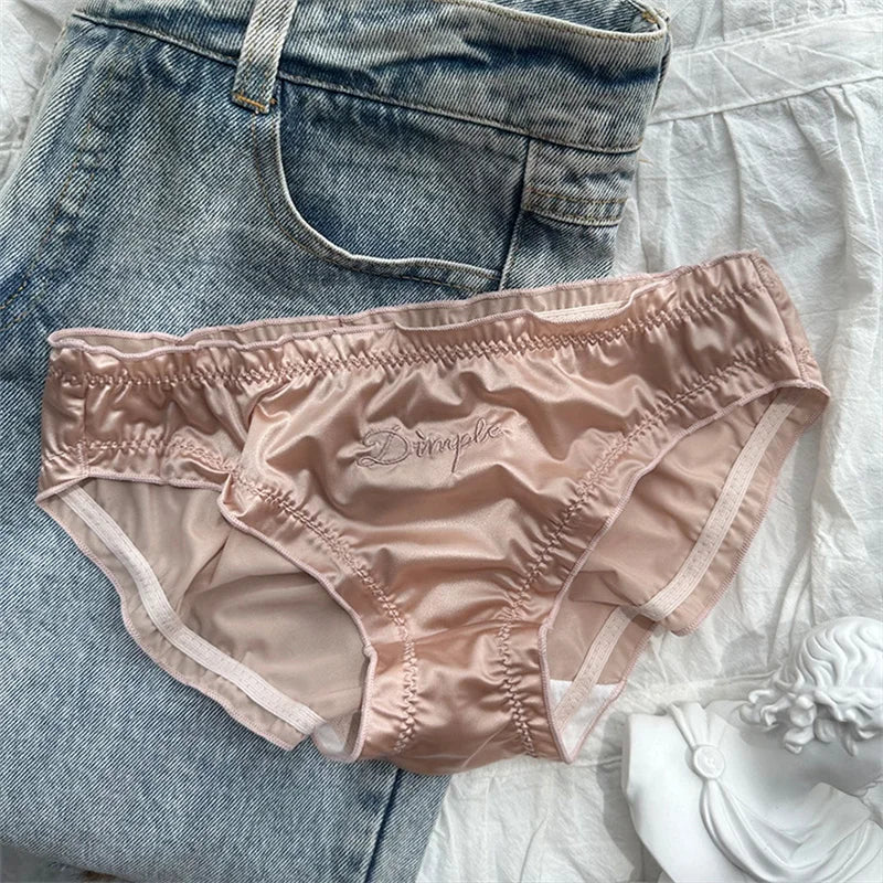 Culottes en soie et satin pour femmes