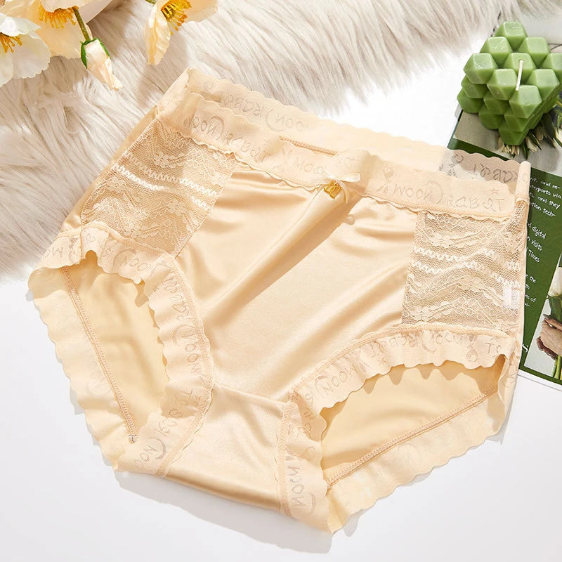 Culotte en dentelle creuse pour femmes