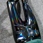 Leggings en cuir PU réfléchissant brillant pour femmes