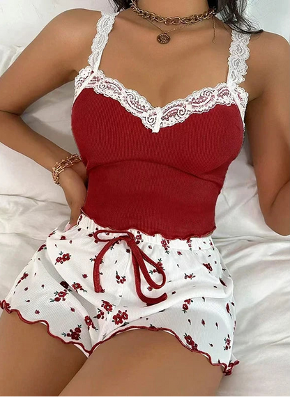 Ensemble Pyjama d’Été Femme – Léger et Confortable