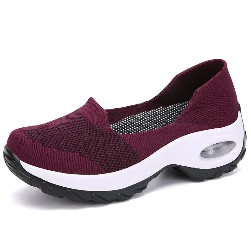 Baskets en maille respirante pour femmes