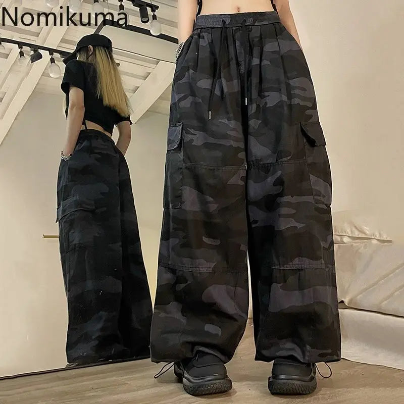 Pantalon cargo vintage pour femmes