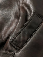 Veste chaude en fausse fourrure de cuir pour femmes