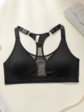 Soutien-gorge sans fil en tissu pour femmes