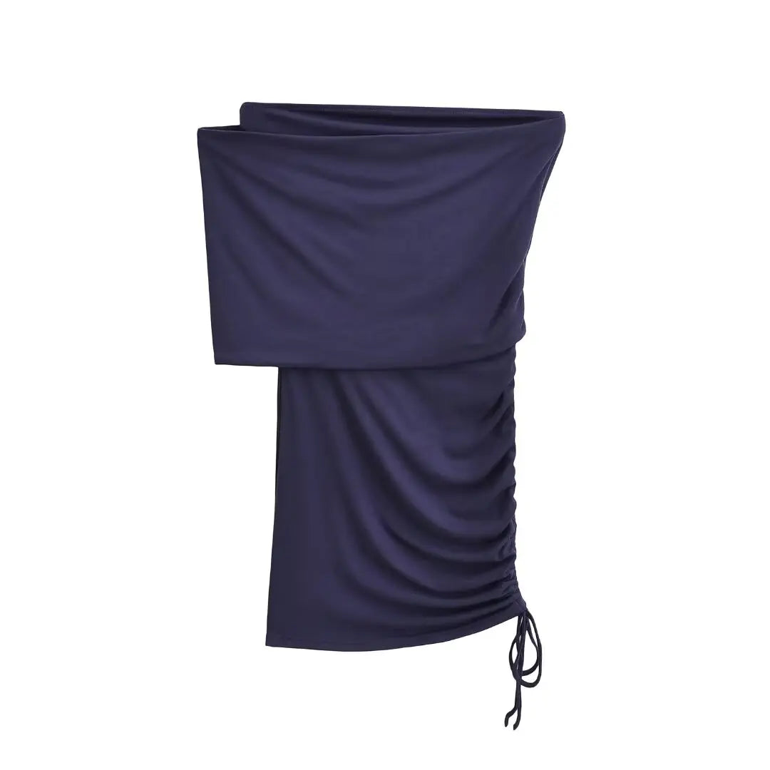 Robe à épaules dénudées pour femmes