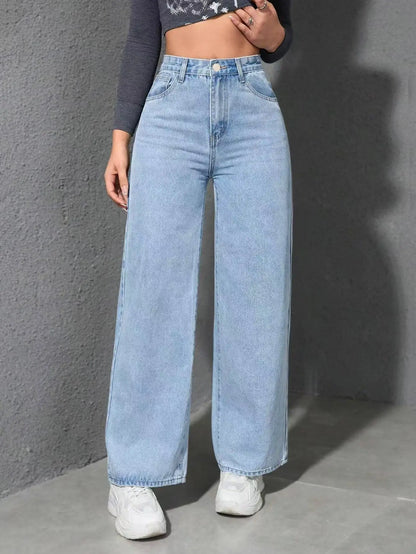 Jean Baggy Femme – Coupe Ample Streetwear