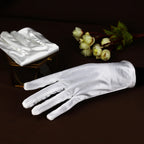 Gants de mariée en satin pour femmes