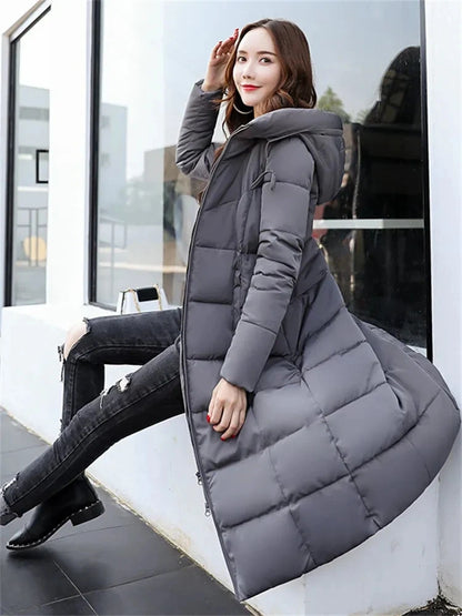 Parka Longue d’Hiver Femme – Coupe Chaude
