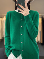 Cardigans en laine mérinos pour femmes