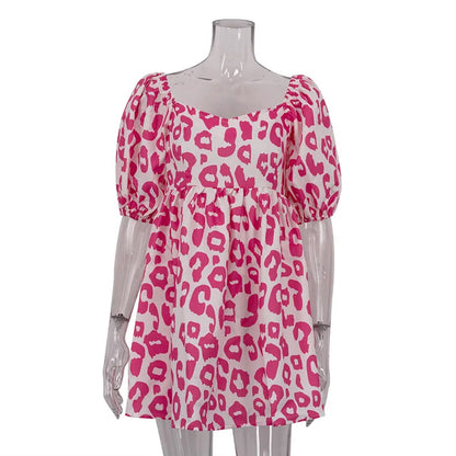 Robe d’Été Ample Femme – Imprimé