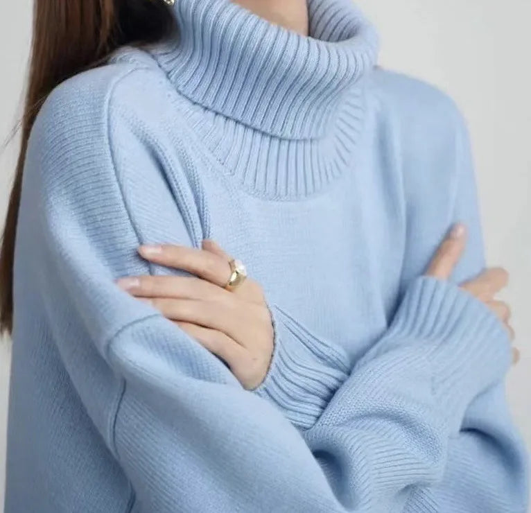 Pull en maille à manches longues pour femmes
