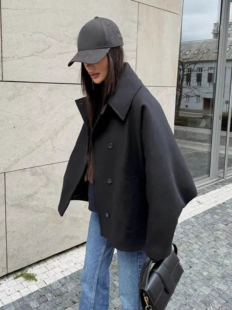 Veste courte ample pour femmes