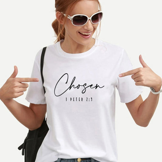 T-Shirt Femme à Manches Courtes – Style Quotidien