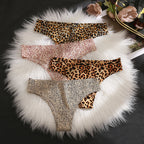 String brésiliennes léopard pour femmes