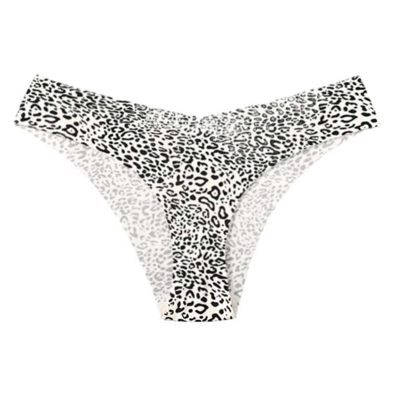 Culotte sans couture imprimé léopard pour femmes