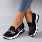Chaussures plates d'été en maille respirante pour femmes