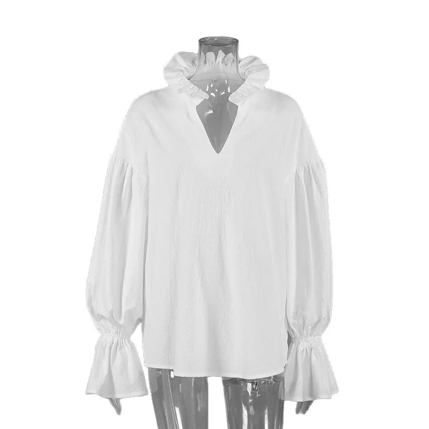 Chemisier blanc pour femmes