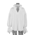 Chemisier blanc pour femmes