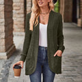 Gilet ample et uni pour femmes