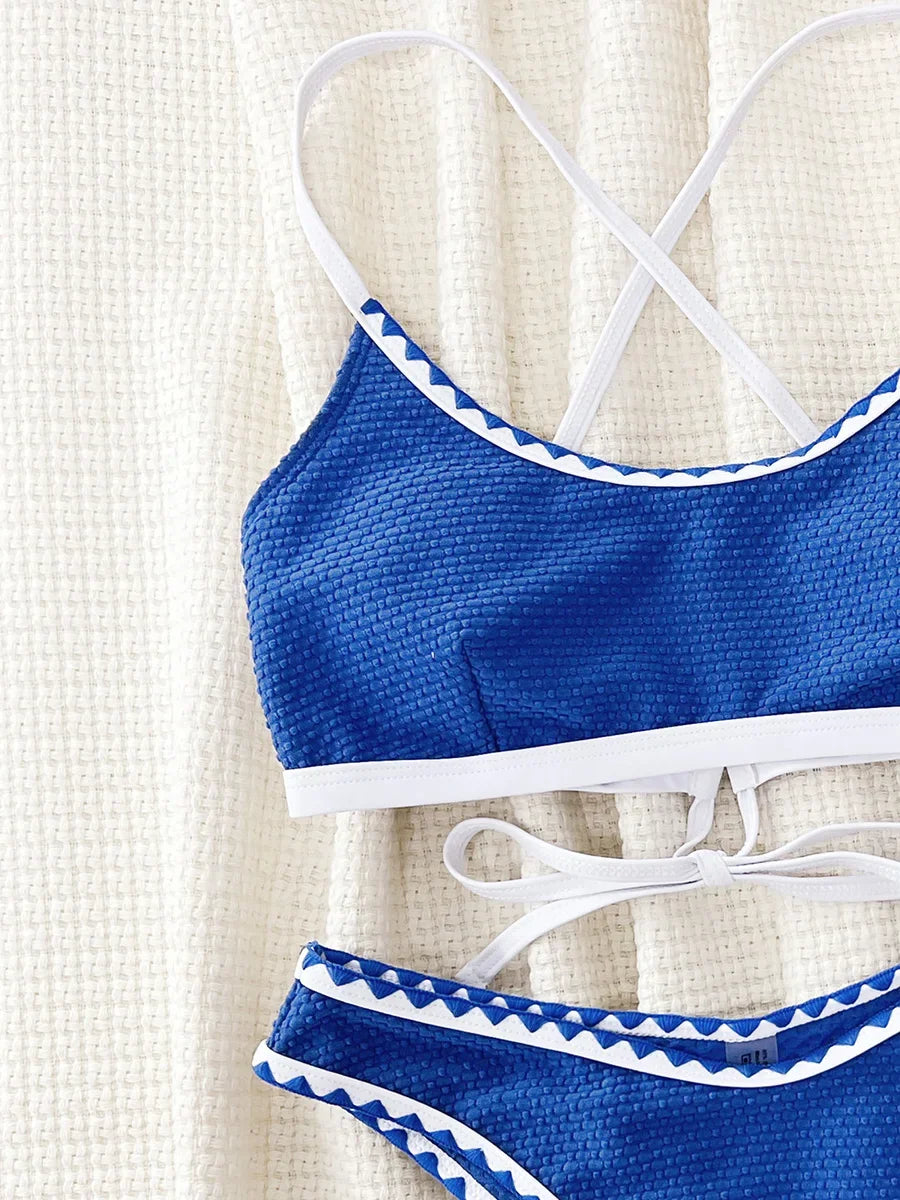 Ensemble maillot de bain bain  deux pièces pour femmes