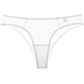 Culotte transparent en dentelle ajourée pour femmes