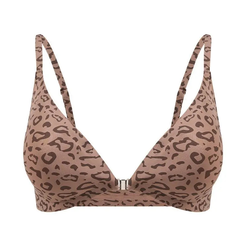 Soutien-gorge avec ouverture avant amovible goutte d'eau pour femmes