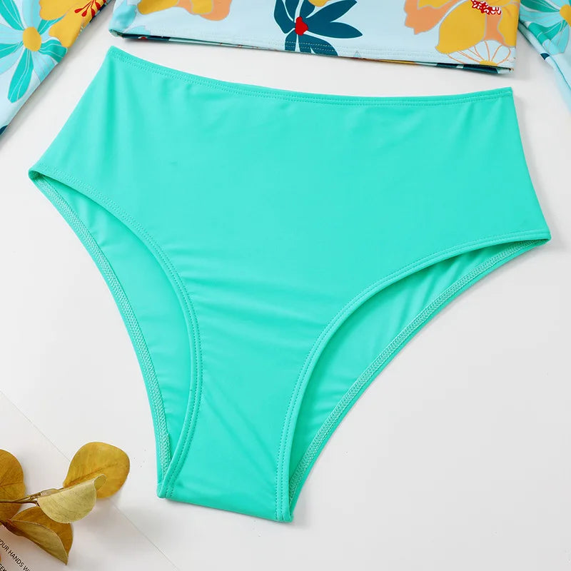 Ensemble Bikini taille haute pour femmes