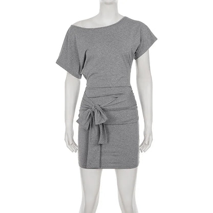 Mini-Robe Épaules Dénudées Femme – Style Féminin