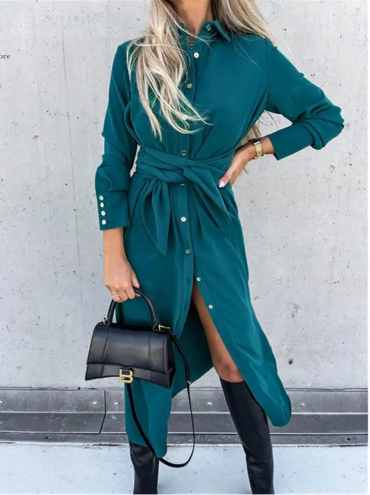 Robe Longue Femme – Coupe Classique