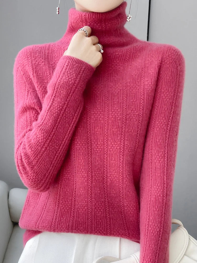 Pulls 100% laine cachemire pour femmes