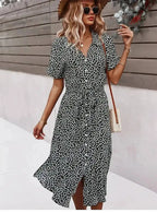 Robe à imprimé Floral pour femmes