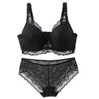 Ensemble de soutien-gorge Push Up et culotte pour femmes