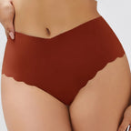 Culotte taille haute sans couture pour femmes