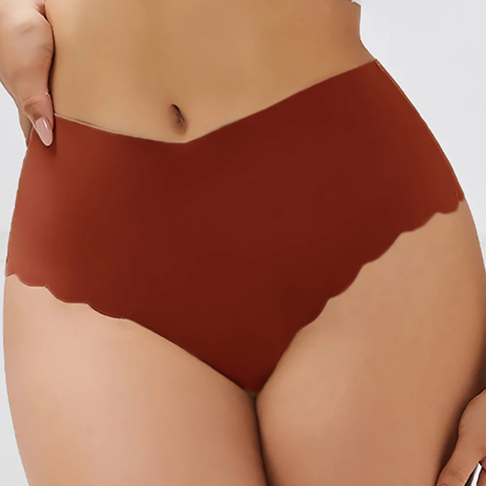 Culotte taille haute sans couture pour femmes