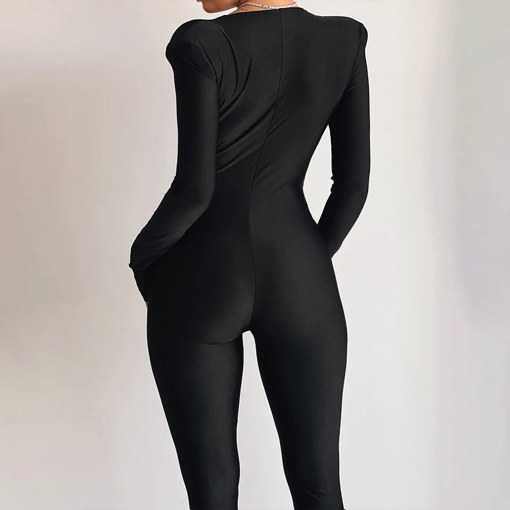 Combinaison Femme – Décolleté V Profond