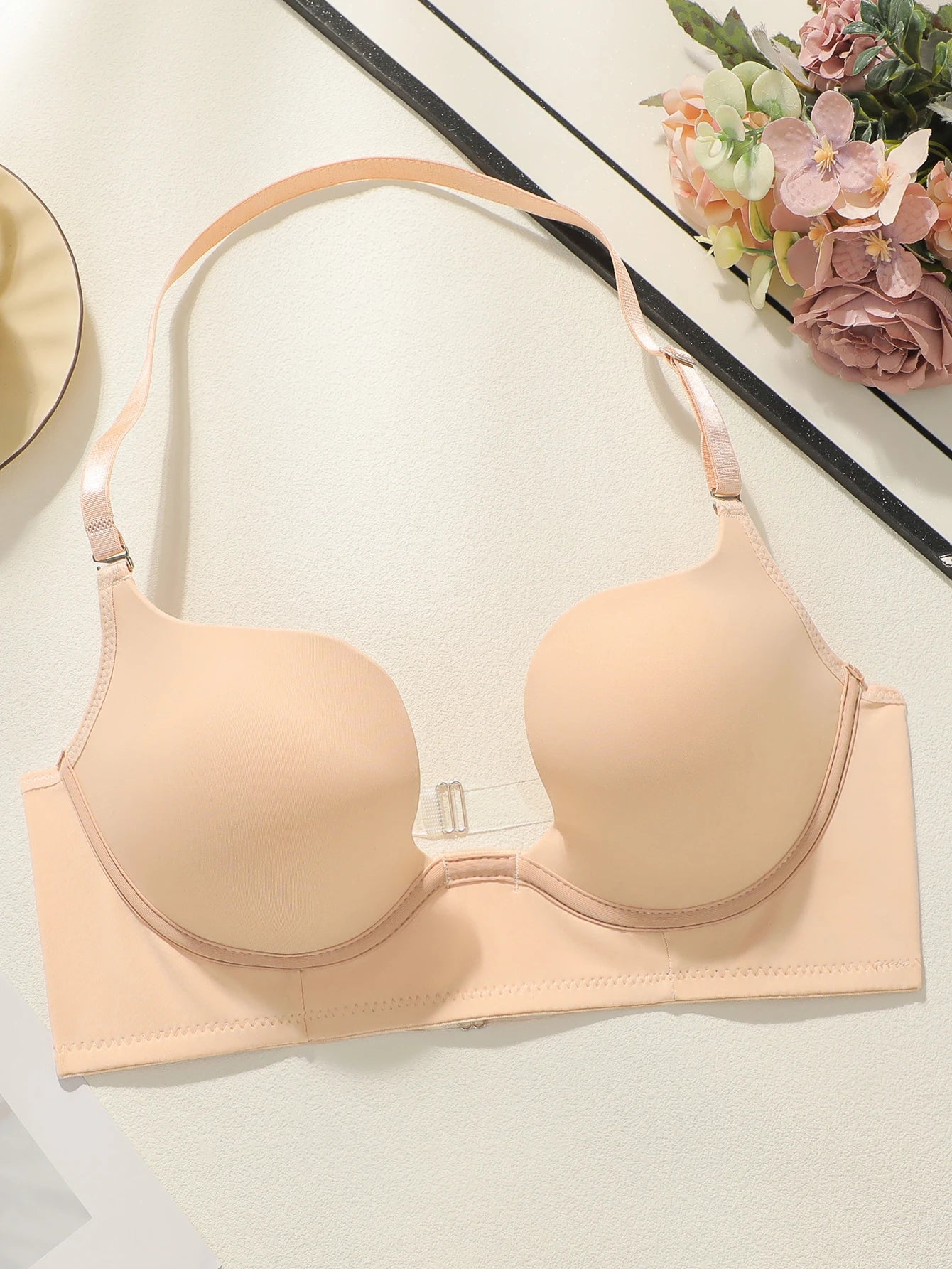Soutien-gorge sexy à collier tour de cou pour femmes