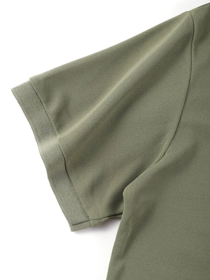 Polo Uni d’Été Femme – Style Décontracté