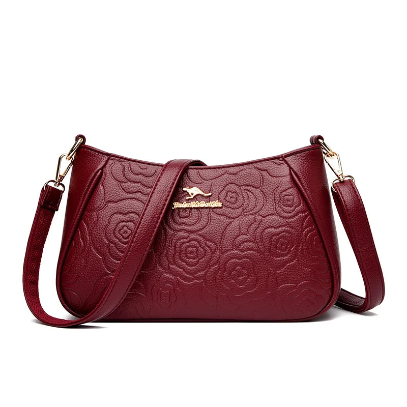 Sacs à main vintage en cuir souple pour femmes