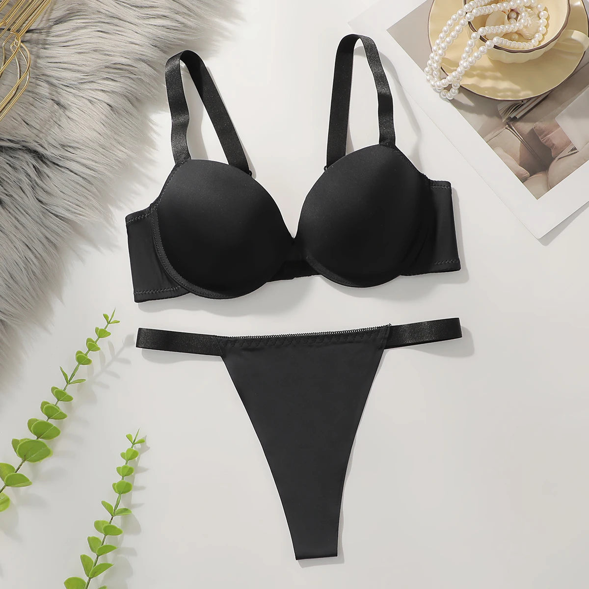 Ensemble 2 pièces imprimé léopard pour femmes
