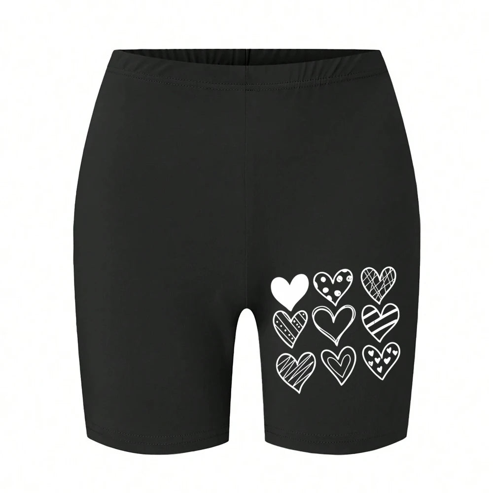 Short de sport décontracté pour femmes