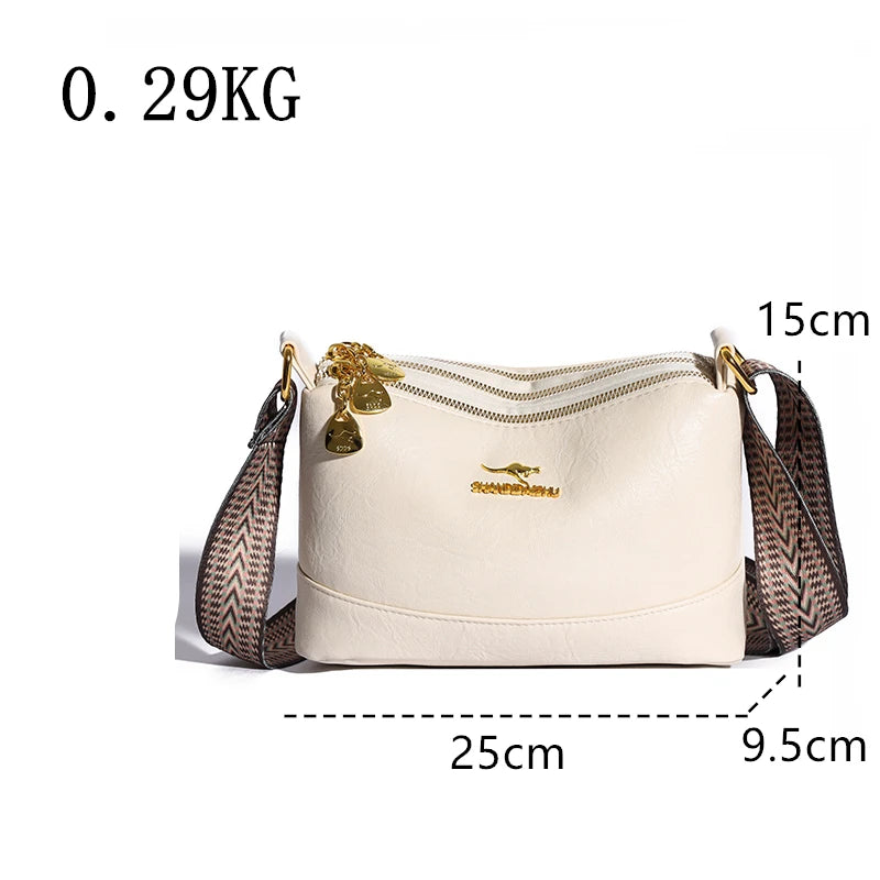 Sac à main de haute qualité en cuir souple pour femmes