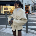 Manteau élégant à lacets pour femmes