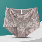 Culotte en dentelle florale pour femmes