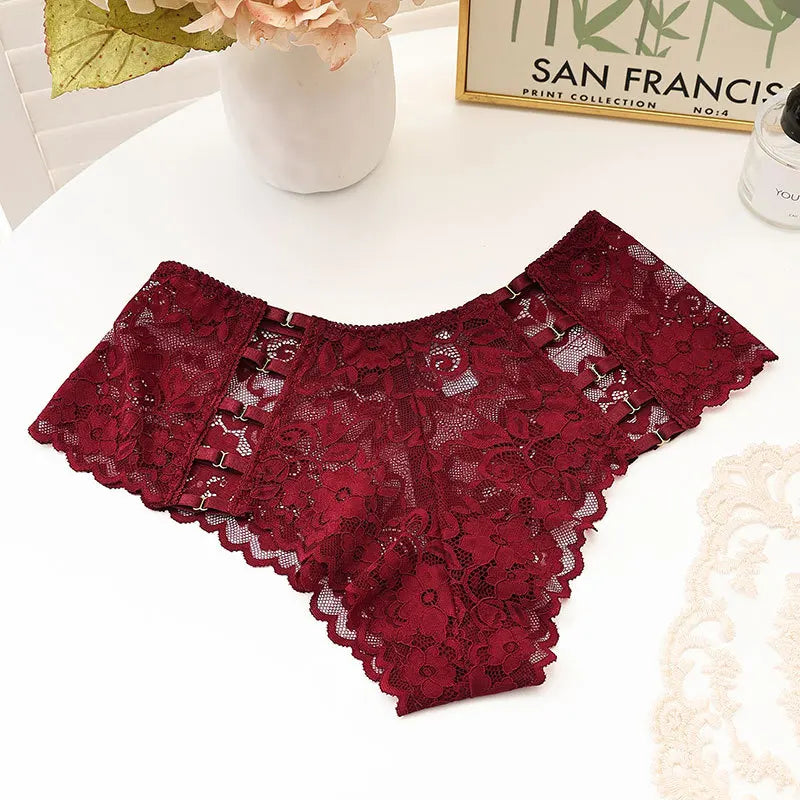 Culottes en dentelle respirante pour femmes