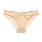 Ensemble Soutien-gorge creux et culotte taille basse pour femme