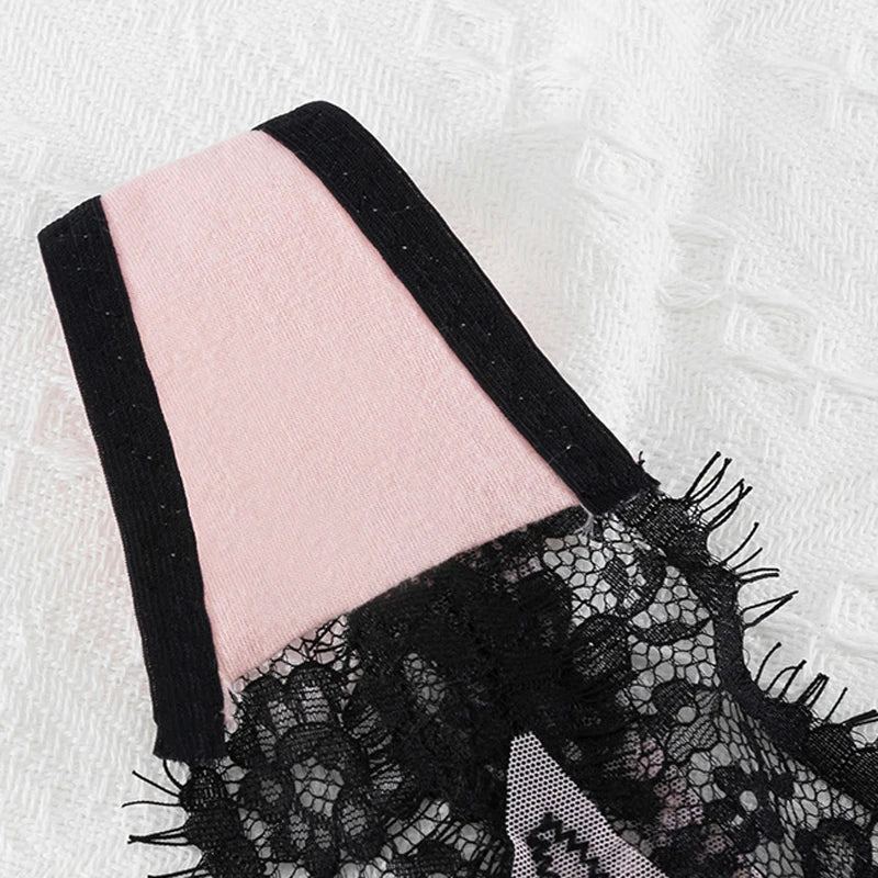 String taille basse transparent pour femmes