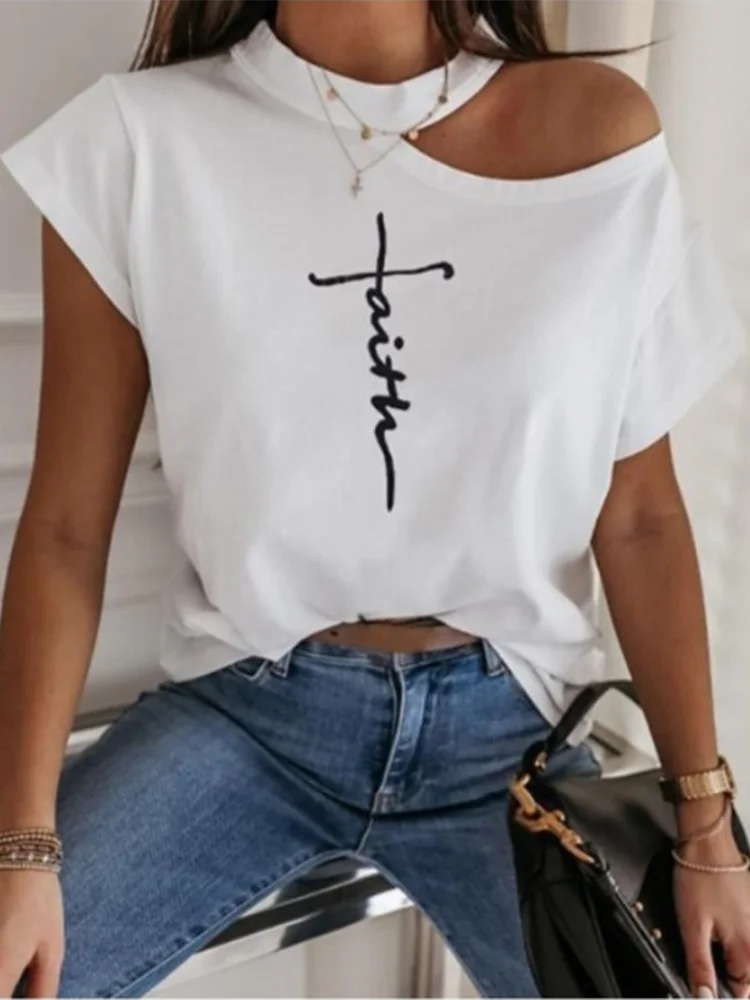T-shirt à manches courtes pour femmes