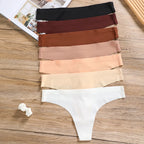 String Invisible glace soie pour femmes